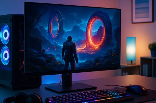 Ilustrasi Pilihan Game Online 2026 dengan Visual Memukau